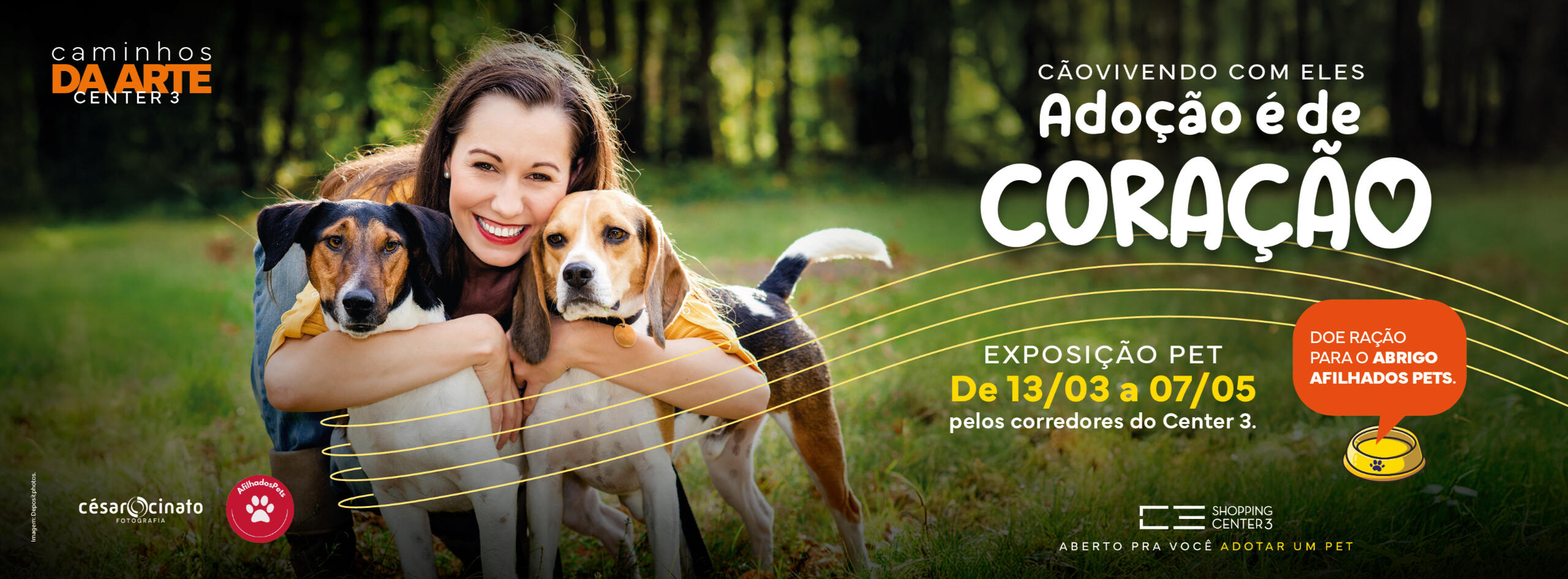 Exposição - Cãovivendo com eles #caovivendocomeles